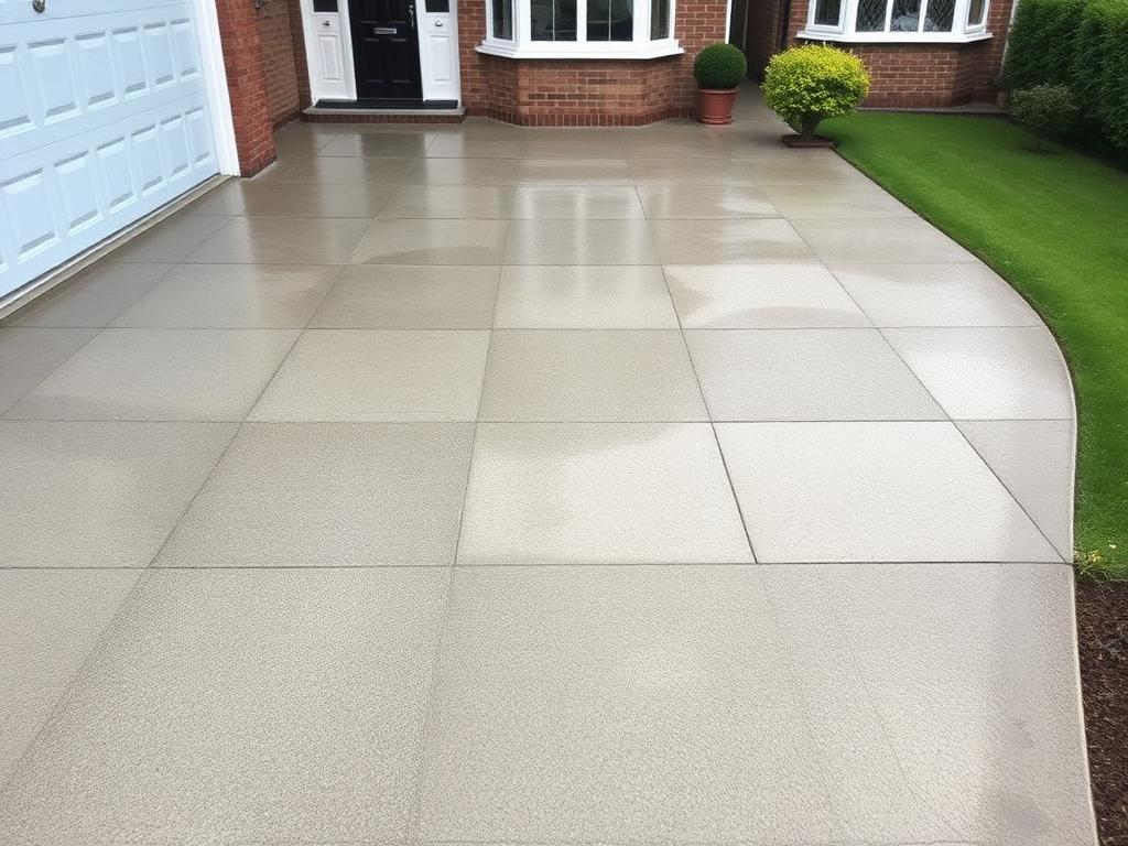 Driveway restoration — Oldmeldrum – after